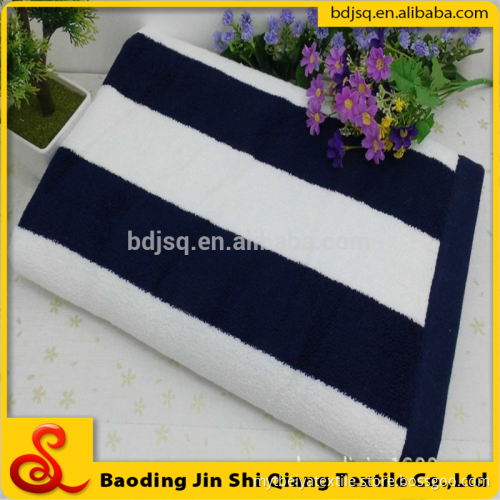 Wholesale 100% Cotton Black And White Striped Beach Towel, Terry Cotton Beach Towel